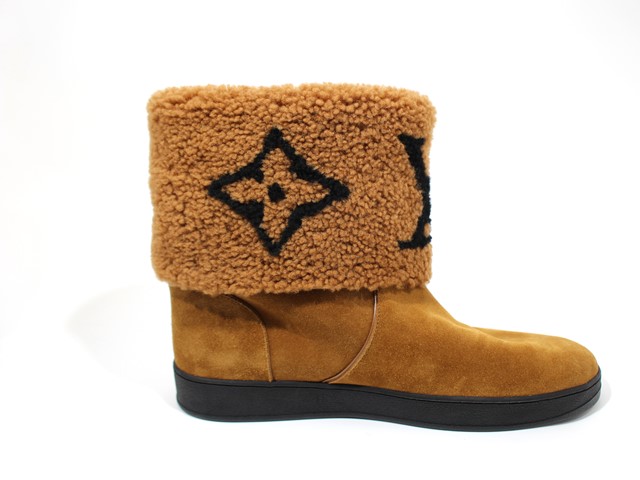 LOUIS VUITTON ルイヴィトン 靴 スノードロップ・ライン アンクルブー