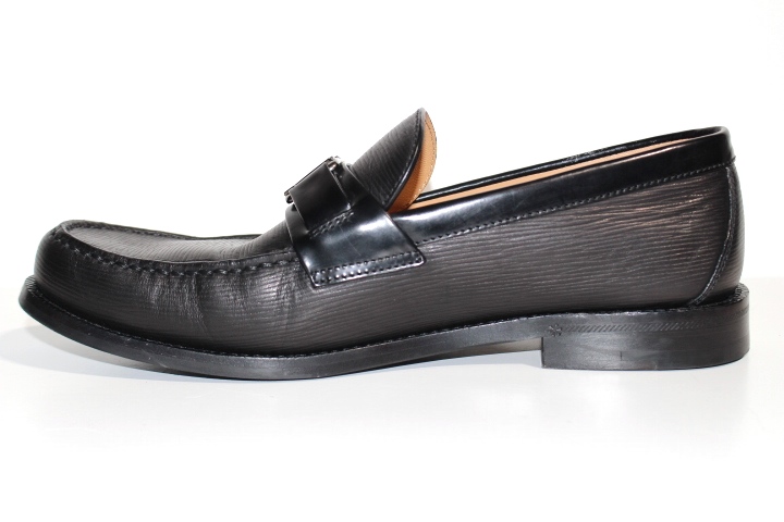 LOUIS VUITTON　ルイヴィトン　革靴　メンズ6ハーフ　ブラック　レザー　2020年　【432】