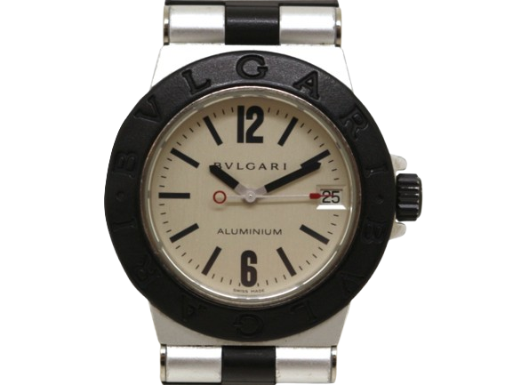 時計 BVLGARI AL 32 TA ブルガリ アルミニウム シルバー文字盤 AL32TA｜ブランド買取なら
