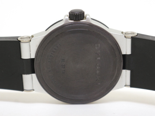 BVLGARI アルミニウム AL32TA アルミニウム クォーツ ブルガリ アルミニウム AL32TA 2008年 腕時計 | アルファオメガ