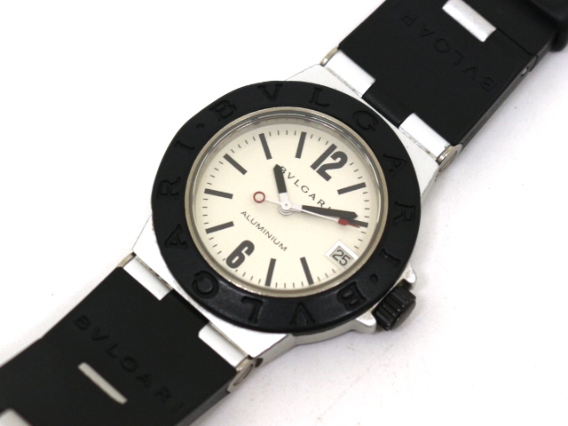 BVLGARI ブルガリ AL32TA アルミニウム ユニセックス 腕時計 楽天市場】【ウォッチ】 BVLGARI ブルガリ アルミニウム 32MM デイト