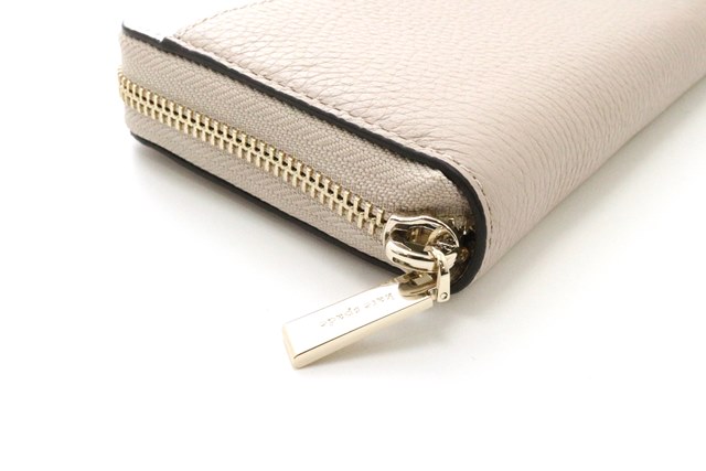 ケイトスペード　長財布　ホワイト✖️ベージュ kate spade ケイトスペード 長財布 ホワイト レディース