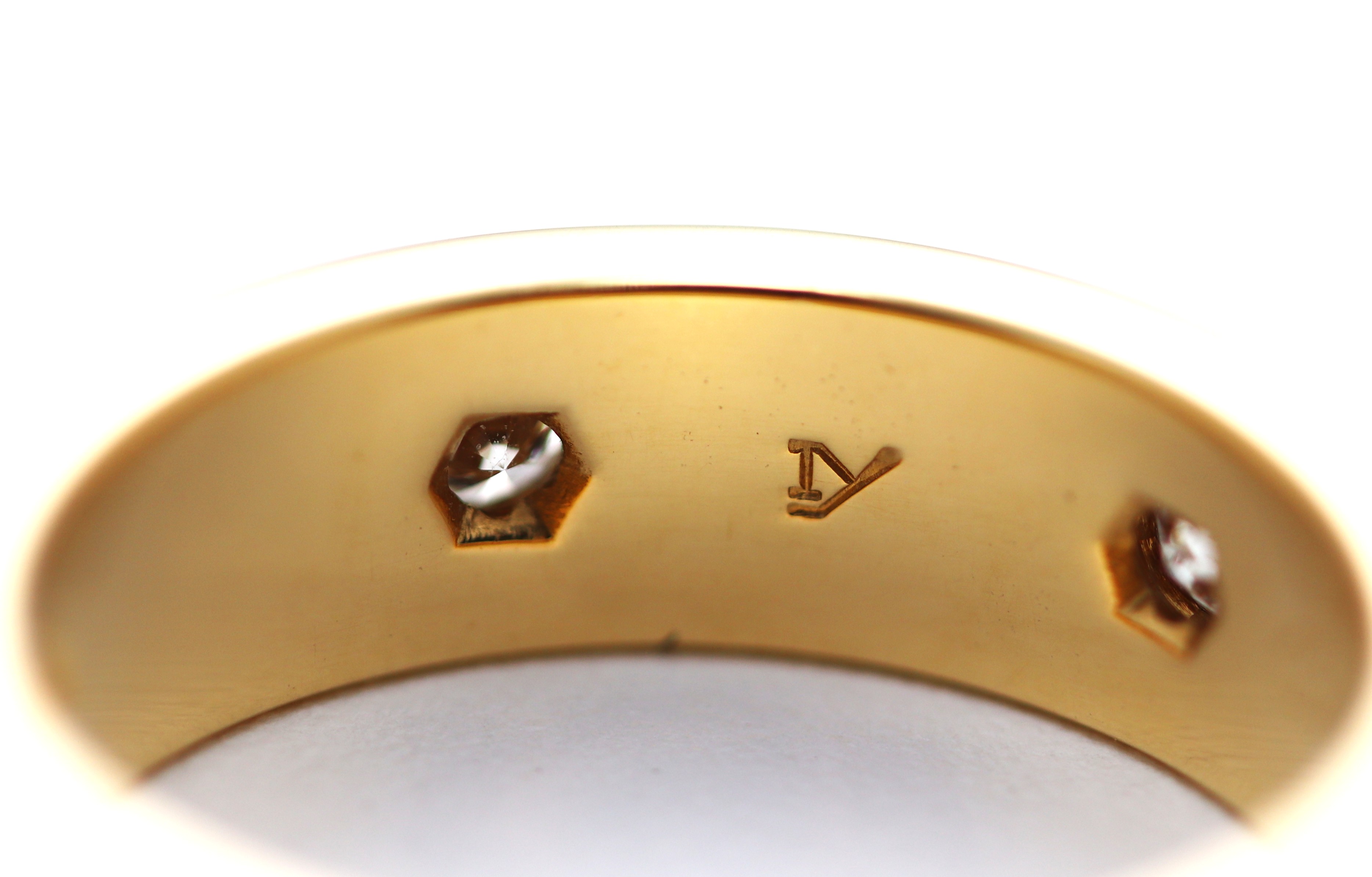 Cartier カルティエ ラブリングオールダイヤ イエローゴールド