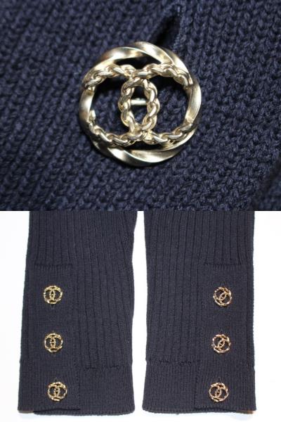CHANEL シャネル ニットジャケット カーディガン P63091K48814