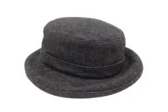 CHANEL シャネル 帽子 バケットハット ブラック Mサイズ コットン