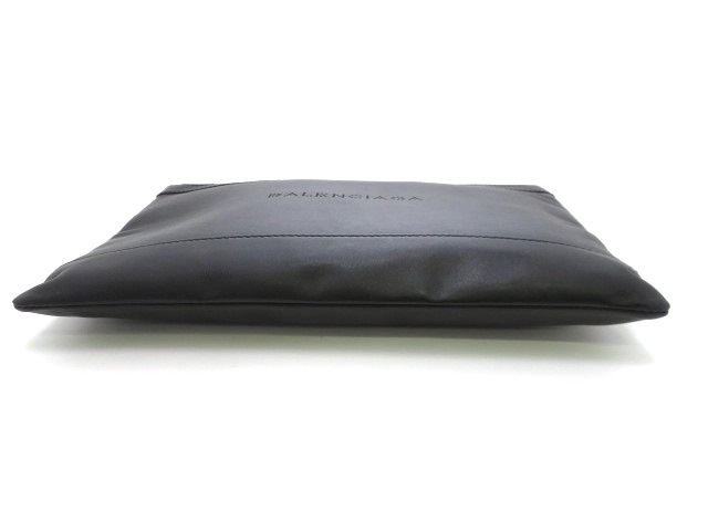 美品 BALENCIAGA バレンシアガ ネイビークリップM　黒 imgrc0112293696.jpg