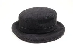 CHANEL　シャネル　帽子　バケットハット　ブラック　Mサイズ　コットン　（2147100377583）【200】