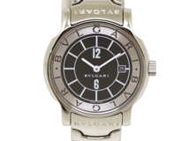 BVLGARI　ブルガリ　ソロテンポ　ST29S　ステンレススチール　クォーツ　レディース　腕時計　F