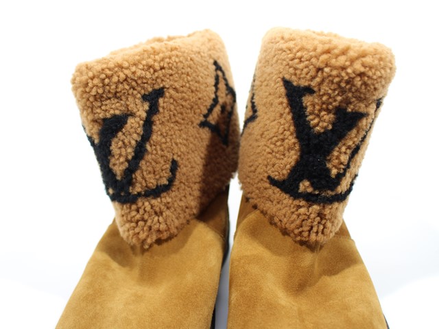 LOUIS VUITTON ルイヴィトン 靴 スノードロップ・ライン アンクルブー