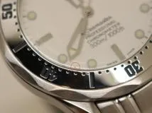 オメガ OMEGA 時計 シーマスター300 2552.20.00 ホワイト文字盤 SS 自動巻き ボーイズ（2148103689444）M【200】