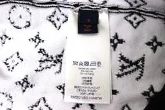 LOUIS VUITTON ルイヴィトン グラデーションモノグラム ニットトレーナー メンズS ブラック RM202 USO HJN87W （2143700179022）【200】