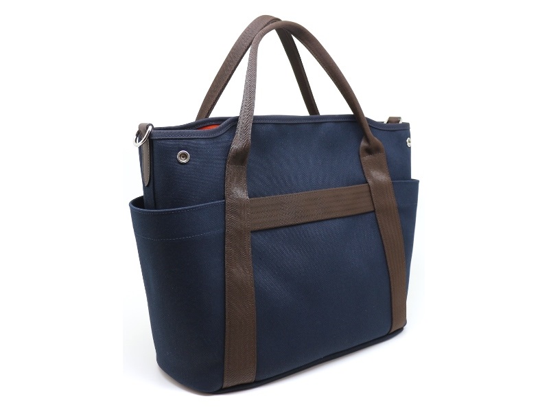 HERMES エルメス サック ド パンサージュ グルーム ネイビー