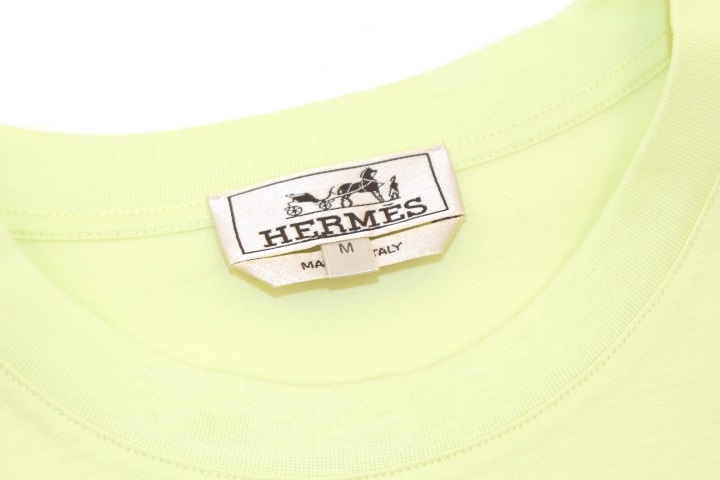 HERMES エルメス 衣類 Tシャツ メンズM リモナード Poulp'Watch