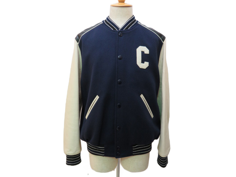 CELINE セリーヌ クラシックテディジャケット メンズ52 ネイビー  