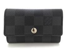 LOUIS VUITTON ルイヴィトン キーケース 6連 ミュルティクレ6 ダミエ・グラフィット N62662【473】