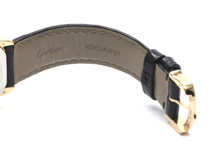 Cartier　カルティエ　時計　レディース　クオーツ　ロンドソロSM　W6700355　シルバー文字盤　イエローゴールド　ステンレス　HK【472】