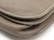 HERMES エルメス エヴリンⅡPM ショルダーバッグ エトゥープ SV シルバー金具 2120000318436【200】