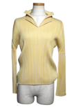 PLEATS PLEASE プリーツプリーズ イッセイミヤケ 長袖カットソー レディース3 イエロー ポリエステル PP01-JK535