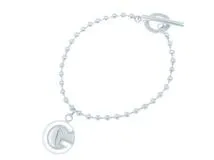 GUCCI　グッチ　サークルGロゴ　ブレスレット　SV　シルバー　約19.3g　＃19【431】2148103901560