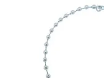 GUCCI　グッチ　サークルGロゴ　ブレスレット　SV　シルバー　約19.3g　＃19【431】2148103901560