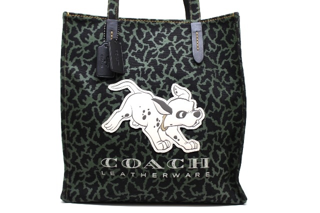 COACH×disneyキャンパストート Withダルメシアン 101わんちゃん - www