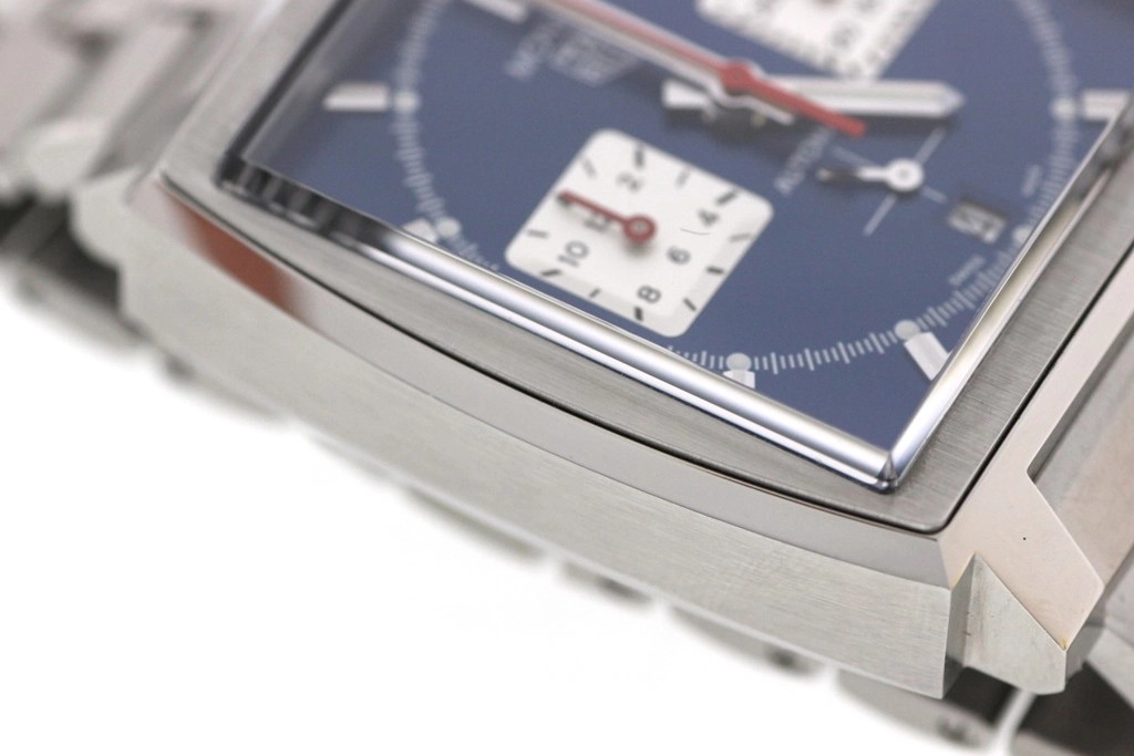 TAG HEUER　タグ・ホイヤー　モナコ　クロノグラフ　CBL2111.BA0644　ステンレス　ブルー文字盤　男性用自動巻時計【473】