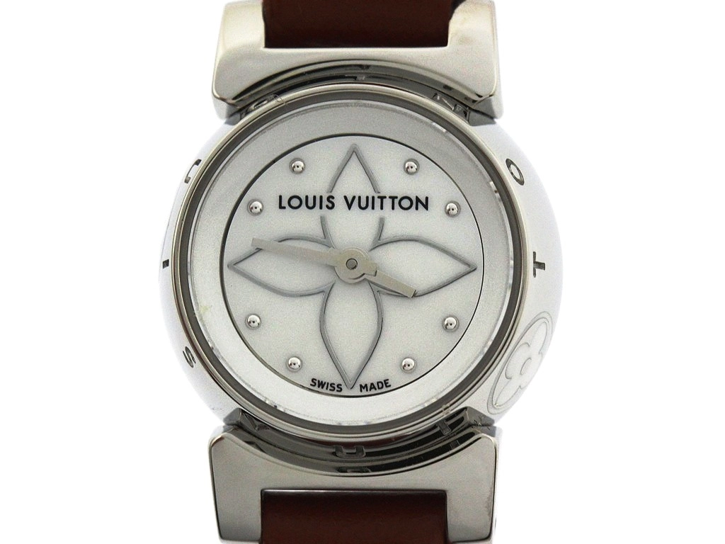 【ルイヴィトン】✨極美品✨タンブール シェル文字盤 レディース 腕時計 エルメス ルイ・ヴィトン LOUIS VUITTON タンブール ラブリーカップ