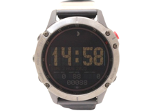 SELECTION セレクション 腕時計 GARMIN FENIX6 ブラックラバー クォーツ メンズ