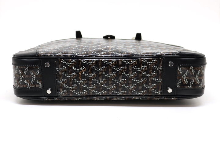 GOYARD ゴヤール バッグ アンバサッドPM ビジネスバッグ メンズバッグ ブラック PVC レザー 【471】