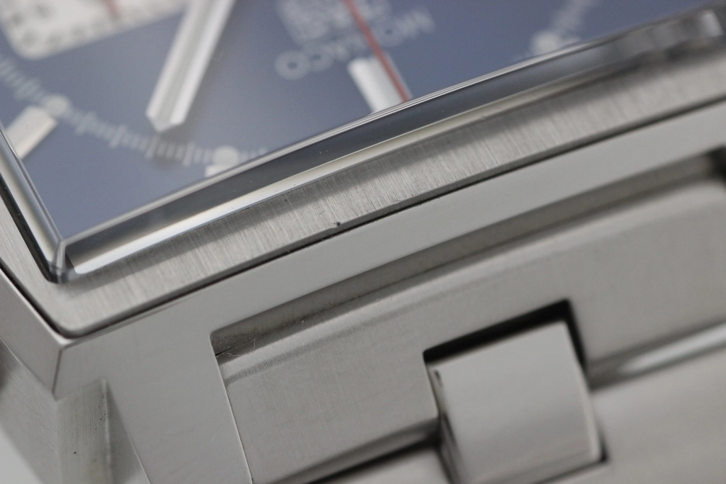 TAG HEUER　タグ・ホイヤー　モナコ　クロノグラフ　CBL2111.BA0644　ステンレス　ブルー文字盤　男性用自動巻時計【473】