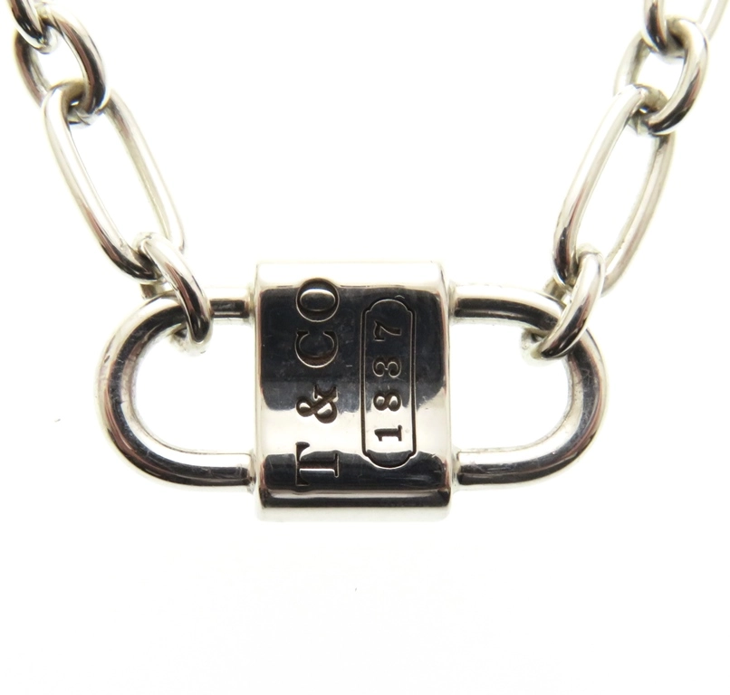 TIFFANY&CO ティファニー ダブルロックネックレス シルバー925