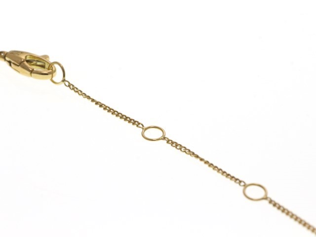 GUCCI グッチ ネックレス ウロボロス ターコイズ K18 イエロー