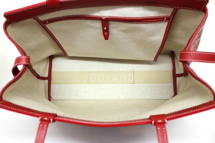 GOYARD ゴヤール トートバッグ ベルシャスPM レッド PVC