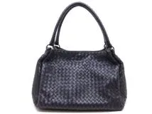 BOTTEGA VENETA ボッテガヴェネタ バッグ イントレチャート パラシュートバッグ ダークパープル レザー 2143400213194  【200】 の購入なら「質」の大黒屋（公式）