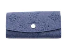 LOUIS VUITTON ルイヴィトン ミュルティクレ4 マヒナ ネイビー