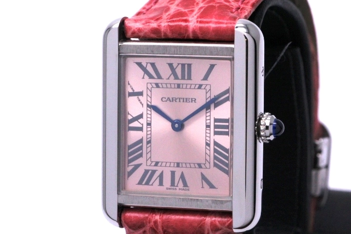 Cartier カルティエ 時計 レディース クオーツ タンクソロSM W5200000 ...