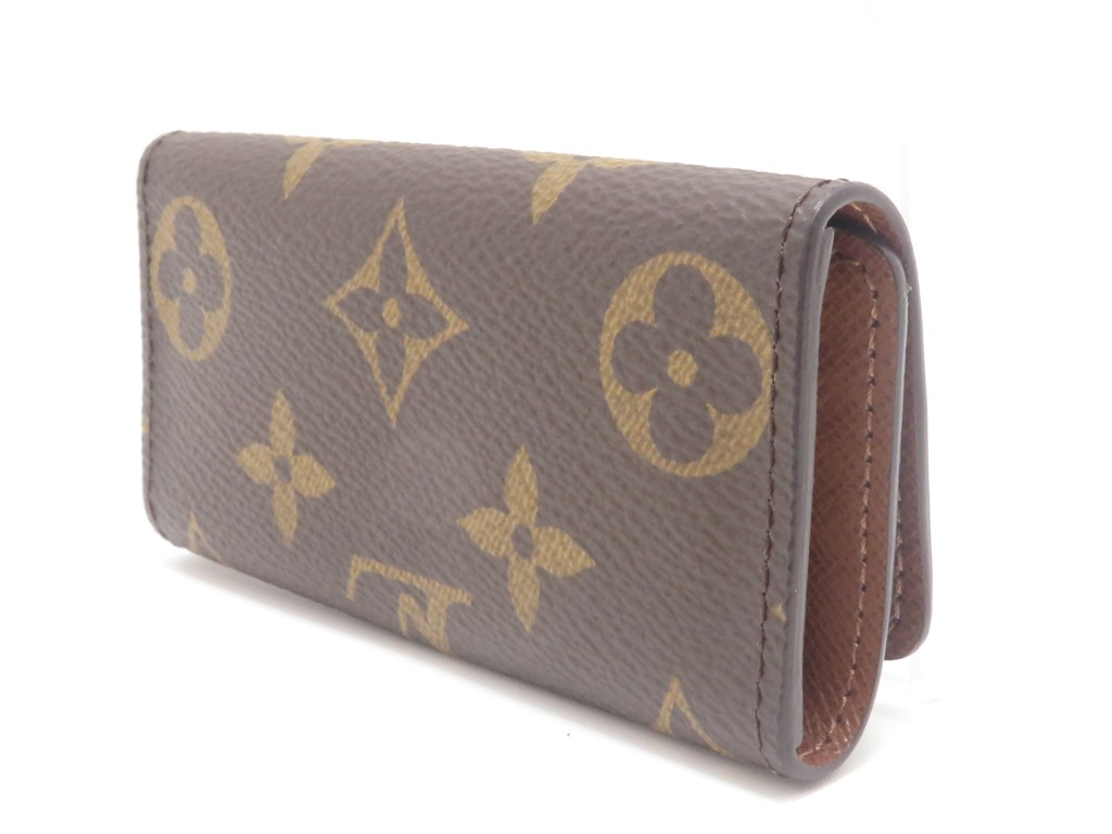 【新品同様　S】ルイヴィトン　モノグラム　ミュレティクレ4 ルイヴィトン モノグラム ミュルティクレ4 キーケース4連 M62631