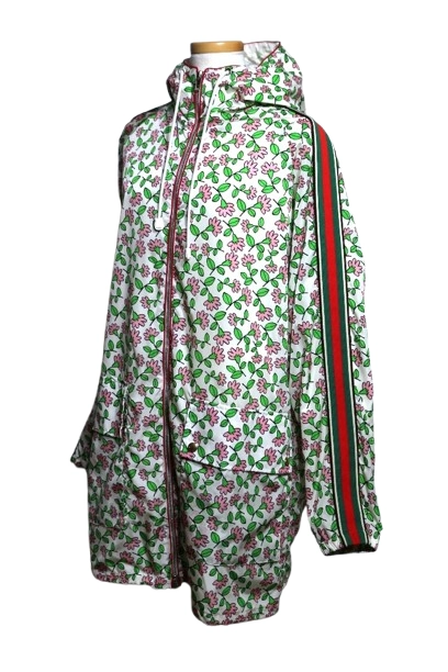 GUCCI グッチ×ドラえもん ジャケット レディース38 ベージュ/マルチカラー ナイロン ポリエステル コットン 656563