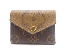 LOUIS VUITTON　ルイヴィトン　ポルトフォイユ・ゾエ　モノグラム・リバース　M80725【431】2147400285625