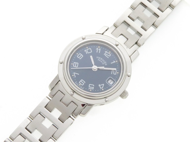 HERMES　CL4.210　エルメス　クリッパー 紺（Blue）Dial HERMES CL4.210 エルメス クリッパー 紺（Blue）Dial HERMES CL4