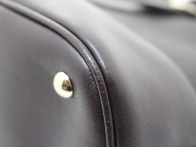 GUCCI　グッチ　バッグ　GGスプリーム ２wayバッグ　ダークブラウン　コーティングキャンバス　カーフ　309617　2148103696602　【200】