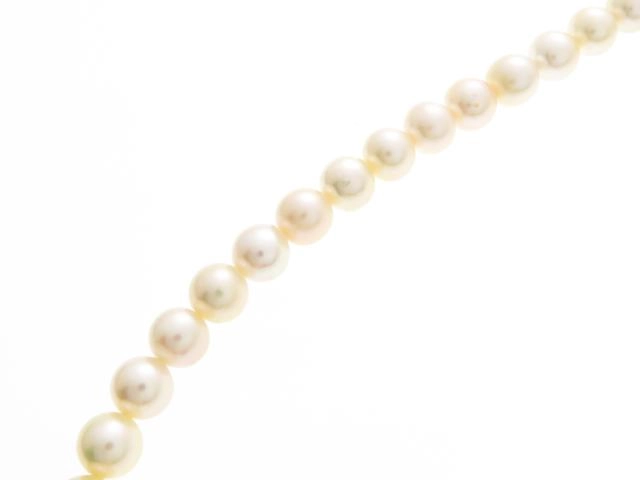 JEWELRY ノンブランドジュエリー パール ネックレス SV P 41.7g【434】