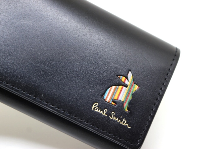 Paul Smith ポールスミス マーケトリーストライプラビット 5連キー