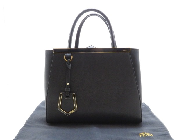 FENDI フェンディ バッグ プチトゥージュール 8BH253 ブラック 【205