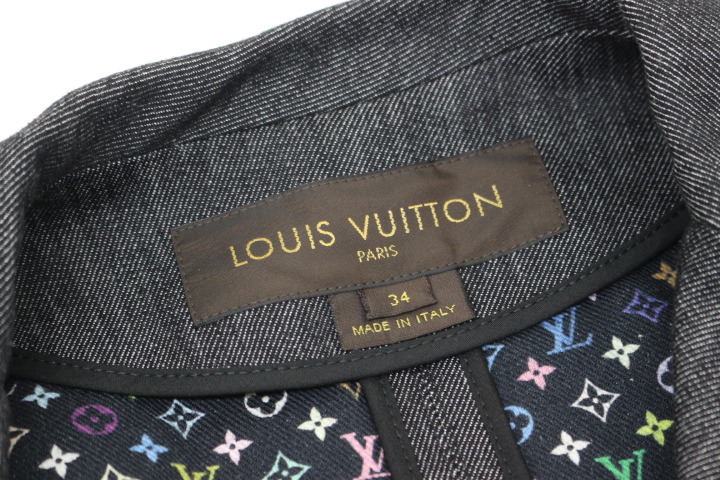 LOUIS VUITTON ルイヴィトン 衣類 デニムジャケット レディース34