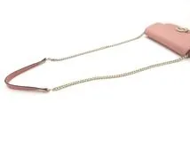 GUCCI グッチ GG3175 インターロッキング ブラック ピンク GUCCI グッチ インターロッキングG 長財布 チェーンウォレット