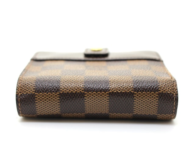 LOUIS VUITTON　ルイヴィトン　財布　コンパクト・ジップ　ダミエ　N61668　2148103692727　【200】