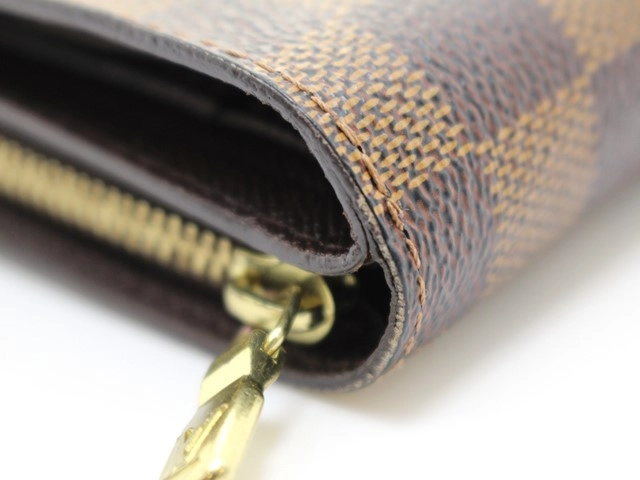 LOUIS VUITTON　ルイヴィトン　財布　コンパクト・ジップ　ダミエ　N61668　2148103692727　【200】
