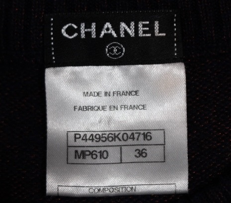 シャネル 長袖セーター サイズ40 M - 黒