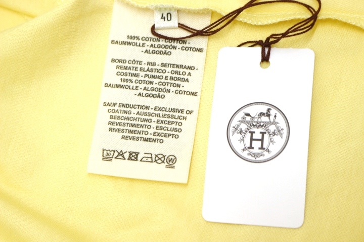 HERMES エルメス 衣類 Tシャツ レディース40 レインボー
